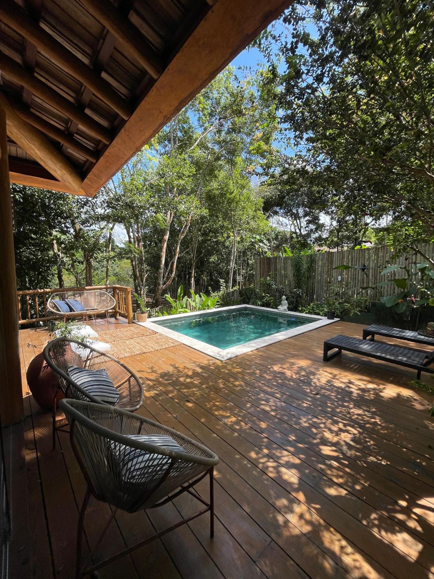 Casa Preguica - Trancoso - Ecoヴィラ エクステリア 写真